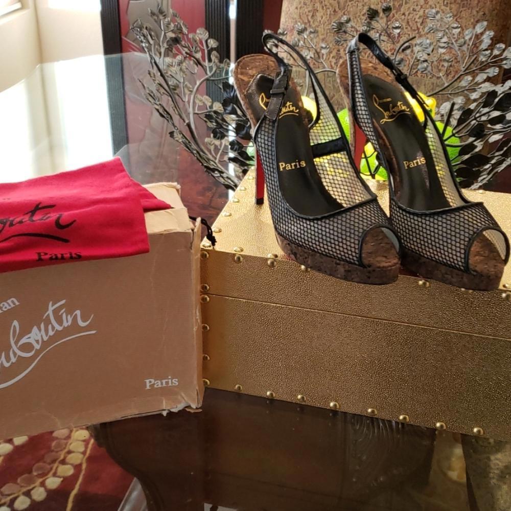 Christian Louboutin Slingback Heels